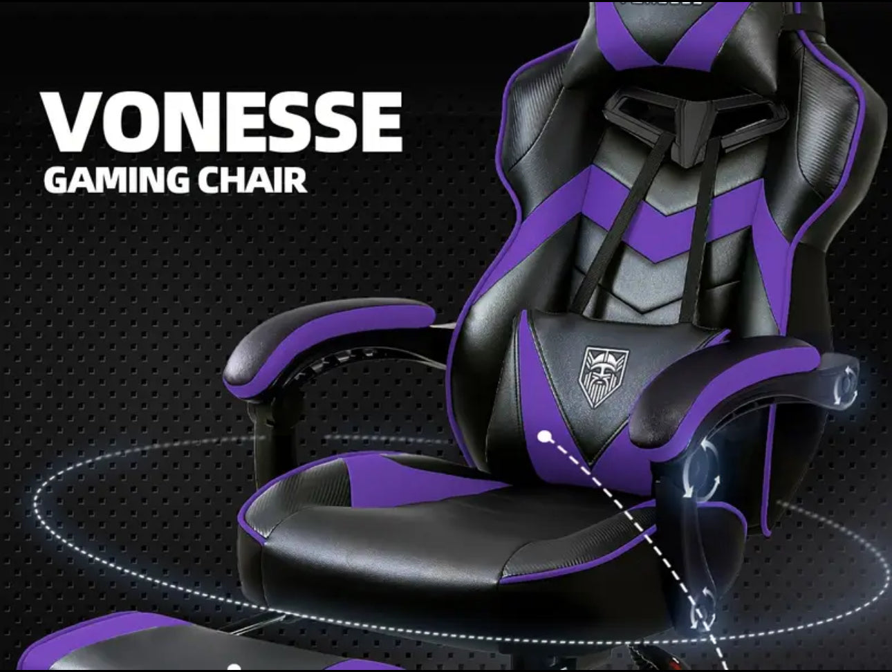 ZEANUS Ergonomic Multifunctional Gaming Chair